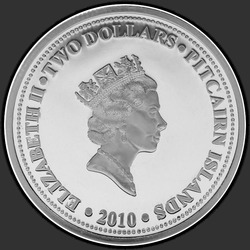 аверс 2 $ 2010 "Кристиан Флетчер Bounty"