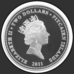 аверс 2 $ 2011 "Год Кролика"