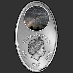 аверс 10 Dollari 2012 "Апокалипсис IV. Вселенная"