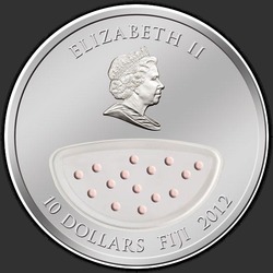аверс 1$ (buck) 2012 "Розовая жемчужина. Морской конек"