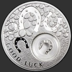 реверс 1$ (buck) 2010 "Подкова на удачу"