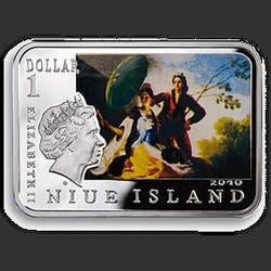 аверс 1$ (buck) 2010 "Франсиско Гойя"