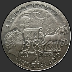 аверс 1$ (buck) 2008 "Гданьск"