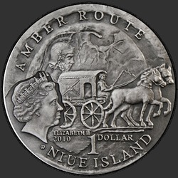 аверс 1$ (buck) 2010 "Градиско"