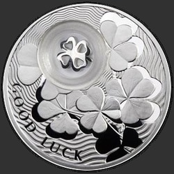 реверс 1$ (buck) 2010 "Четырехлистный клевер"