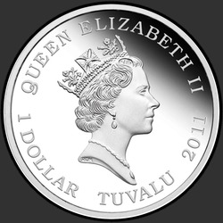 аверс 1$ (buck) 2011 "Кубомедуза"
