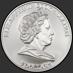аверс 5 Dollari 2011 "Элизабет Тейлор"