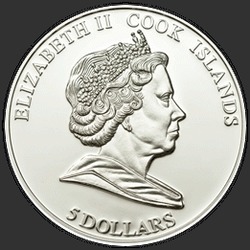 аверс 5 Dollari 2010 "Иван Фёдоров"