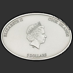 аверс 5 dolarjev 2013 "Четыре комнаты Рафаэля Наночип"