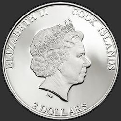 аверс 2 $ 2014 "Дикий кабан"
