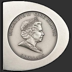 аверс 5 Dollari 2011 "Зарождение любви"