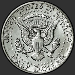 реверс 50¢ (half) 1978 "USA - 50 centů (půldolar) / 1978 - P"