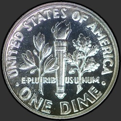 реверс 10¢ (дайм) 1958 "USA - Dime / 1958 - Proof"