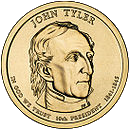 аверс 1$ (бак) 2009 "USA - 1 Dollar / 2009 - {"_":"P"}"