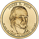 аверс 1$ (бак) 2009 "USA - 1 Dollar / 2009 - {"_":"P"}"