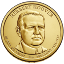 аверс 1$ (бак) 2014 "USA - 1 Dollar / 2014 - {"_":"D"}"
