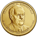 аверс 1$ (бак) 2014 "USA - 1 Dollar / 2014 - {"_":"D"}"