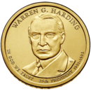 аверс 1$ (бак) 2014 "USA - 1 Dollar / 2014 - {"_":"P"}"