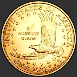реверс 1$ (бак) 2006 "USA - 1 Dollar / 2006 - {"_":"D"}"