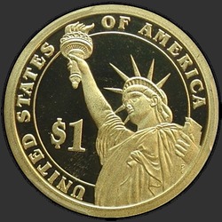 реверс 1$ (бак) 2008 "USA - 1 Dollar / 2008 - {"_":"S"}"