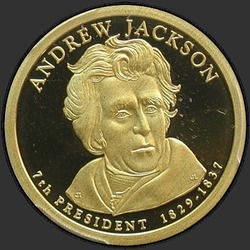 аверс 1$ (бак) 2008 "USA - 1 Dollar / 2008 - {"_":"S"}"