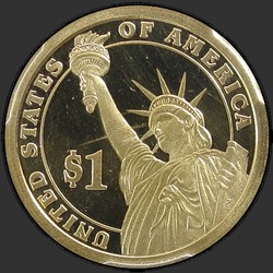 реверс 1$ (buck) 2009 "USA - 1 Dollar / 2009 - {"_":"S"}"