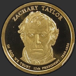 аверс 1$ (бак) 2009 "USA - 1 Dollar / 2009 - {"_":"S"}"