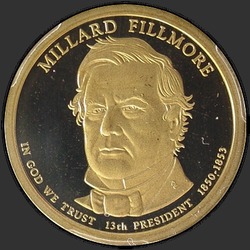 аверс 1$ (бак) 2010 "USA - 1 Dollar / 2010 - {"_":"S"}"
