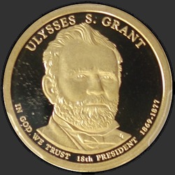 аверс 1$ (бак) 2011 "USA - 1 Dollar / 2011 - {"_":"S"}"