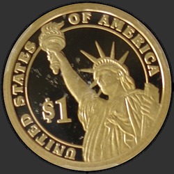 реверс 1$ (buck) 2011 "USA - 1 Dollar / 2011 - {"_":"S"}"