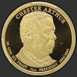 аверс 1$ (бак) 2012 "USA - 1 Dollar / 2012 - {"_":"S"}"