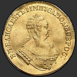 реверс 1 чырвонец 1749 "1 чырвонец 1749 года. АВГ.1"