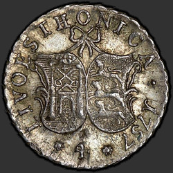 реверс 4 penny 1757 "4 penny 1757 "LIVONEZ". předělat"