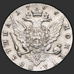аверс Poltina 1766 "Poltina 1766 SPB-DB."