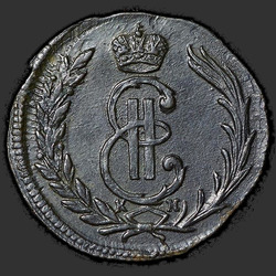 реверс 1 kopeck 1771 "1 копейка 1771 года КМ. "
