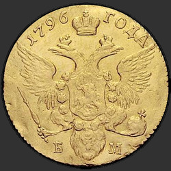 реверс 1 chervonetz 1796 "1 Ducat 1796 BM"