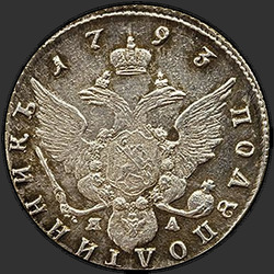 аверс Polupoltinnik 1793 "Polupoltinnik 1793 SPB-Hk. remake"