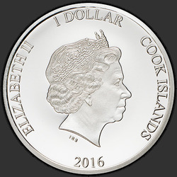 аверс 1$ (buck) 2016 "BREXIT "