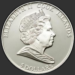 аверс 5 Dollars 2011 "С 8 марта "