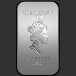 аверс 2 $ 2012 "Икона Невеста Неневестная"