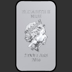 аверс 2 $ 2016 "Святая блаженная Ксения Петербуржская"