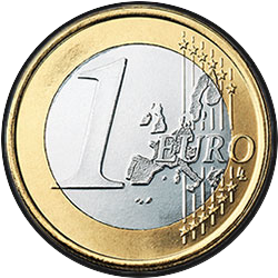 реверс 1€ 2015 ""
