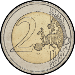 реверс 2€ 2020 "100th anniversary of the Tartu Peace Treaty between the RSFSR and Estonia"