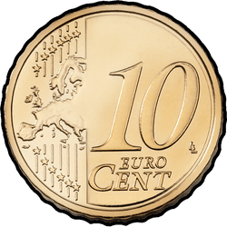 реверс 10 cents (€) 2025 ""