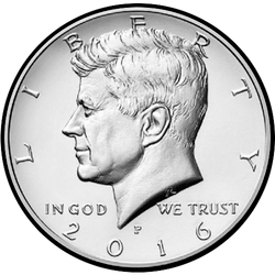 аверс 50¢ (half) 2016 "P"