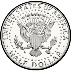 реверс 50¢ (half) 2016 "P"