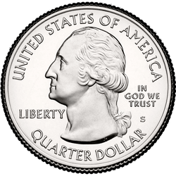 аверс 25¢ (quarter) 2010 "Hood National Forest kopec / S"