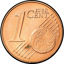 реверс 1 cent (€) 2008 ""