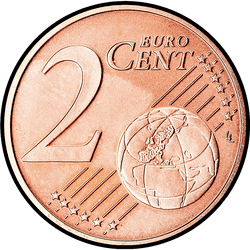 реверс 2 cents (€) 2015 ""
