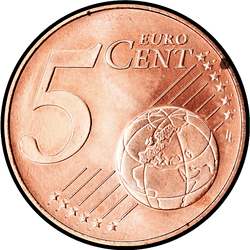 реверс 5 cents (€) 2017 ""